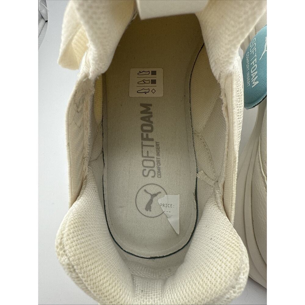 Puma Enzo Premium Women’s Shoes/Sneakers Size 9 Mesh Ivory 191331-02 NEW - Picture 4 of 16